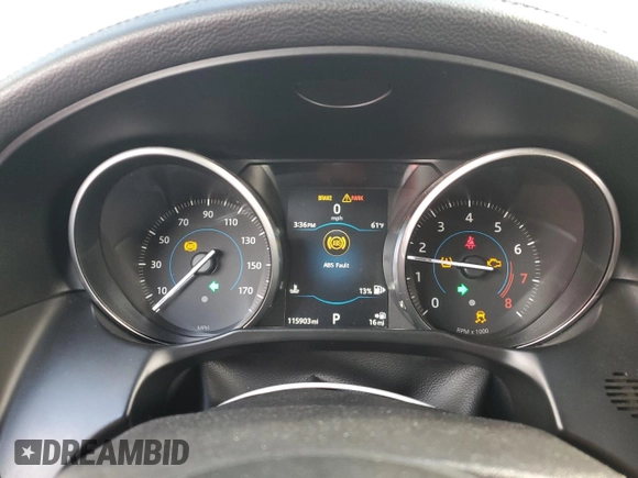 2017 Jaguar XF 35t Premium with VIN SAJBD4BV9HCY44398, listed as a Copart auction lot 48788615 with 115,903 mi miles and Salvage Title. Bid and sale history available at carsss.com. Image 9.