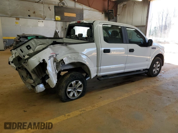 2015 Ford F-150 XLT with VIN 1FTEW1EP8FFB89356, listed as a Copart auction lot 41857725 with 187,576 mi miles and Salvage Title. Bid and sale history available at carsss.com. Image 3.