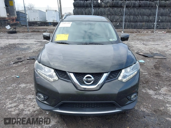 2016 Nissan Rogue SV with VIN 5N1AT2MV0GC856643, listed as a IAAI auction lot 41887299 with 174,382 mi miles and . Bid and sale history available at DreamBid. Image 13.