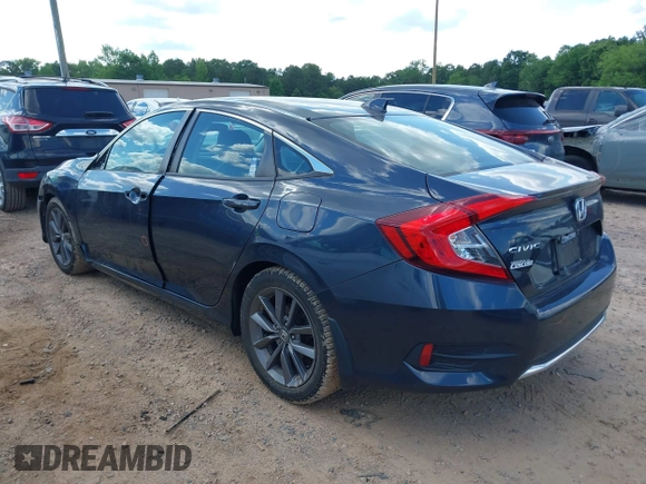 2019 Honda Civic EX z VIN 19XFC1F30KE018579, wystawiony jako IAAI lot #42167475 z przebiegiem 79 228 mil mil oraz . Historia ofert i sprzedaży dostępna na DreamBid. Obrazek 3.