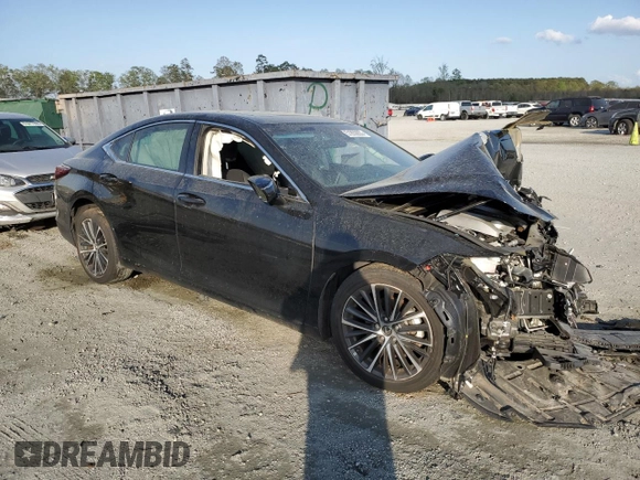 2022 Lexus ES 350 z VIN 58ADZ1B17NU114584, wystawiony jako Copart lot #51850855 z przebiegiem Nie podano mil oraz Szkoda całkowita • Salvage title. Historia ofert i sprzedaży dostępna na DreamBid. Obrazek 4.
