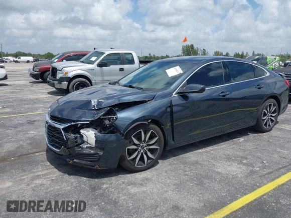 2020 Chevrolet Malibu RS with VIN 1G1ZG5ST5LF143947, listed as a IAAI auction lot 41935033 with 39,872 mi miles and . Bid and sale history available at DreamBid. Image 17.