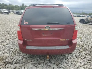 2007 Kia Sedona EX with VIN KNDMB233076142093, listed as a Copart auction lot 73549534 with 0 mi miles and Non Repairable. Bid and sale history available at carsss.com. Image 6.