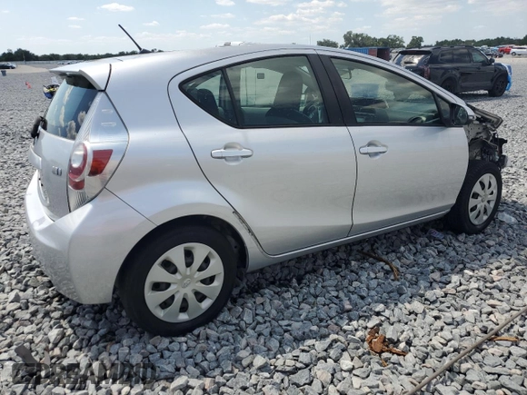 2014 Toyota Prius One with VIN JTDKDTB38E1566009, listed as a Copart auction lot 53540585 with 104,605 mi miles and Salvage Title. Bid and sale history available at DreamBid. Image 3.