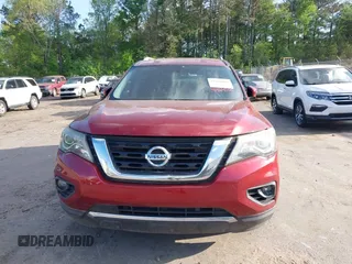 2017 Nissan Pathfinder S with VIN 5N1DR2MN2HC645683, listed as a IAAI auction lot 41964009 with 157,232 mi miles. Bid and sale history available at carsss.com. Image 6.