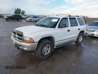 2003 Dodge Durango SLT Plus with VIN 1D4HS58N13F544814, listed as a IAAI auction lot 42675712 with 172,015 mi miles and . Bid and sale history available at DreamBid. Image 2.
