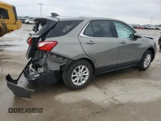 2018 Chevrolet Equinox LT z VIN 3GNAXJEV6JS504130, wystawiony jako Copart lot #87847015 z przebiegiem Nie podano mil oraz Szkoda całkowita • Salvage title. Historia ofert i sprzedaży dostępna na DreamBid. Obrazek 3.