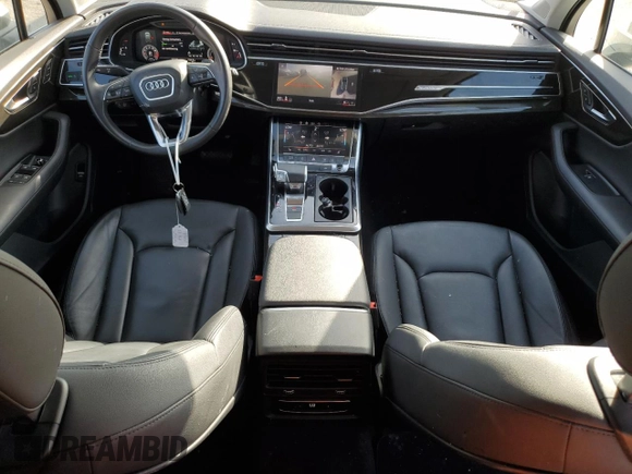 2023 Audi Q7 Premium Plus with VIN WA1LCBF77PD001213, listed as a Copart auction lot 50259205 with 33,072 mi miles and Salvage title. Bid and sale history available at DreamBid. Image 8.