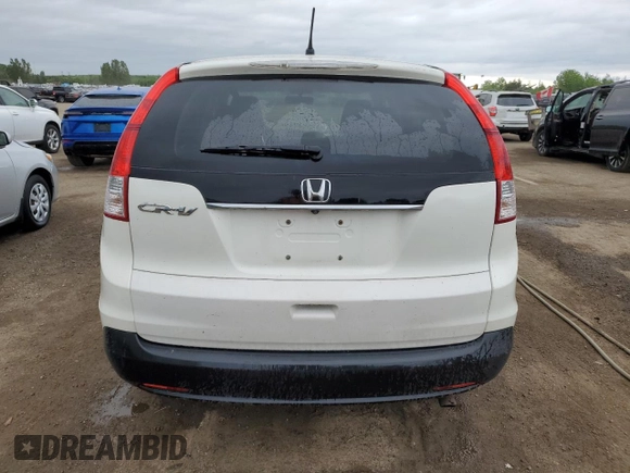 2013 Honda CR-V LX with VIN 2HKRM3H34DH001222, listed as a Copart auction lot 60597935 with 301,891 mi miles and Clean title. Bid and sale history available at DreamBid. Image 6.