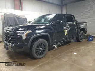2024 Toyota Tundra Limited with VIN 5TFWA5DBXRX142473, listed as a Copart auction lot 51986355 with 10,295 mi miles and Salvage title. Bid and sale history available at DreamBid. Image 1.