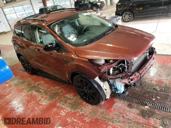 2018 Ford Escape SE z VIN 1FMCU9GD8JUC84420, wystawiony jako Copart lot #57386805 z przebiegiem 80 814 mil mil oraz Szkoda całkowita • Salvage title. Historia ofert i sprzedaży dostępna na DreamBid. Obrazek 4.
