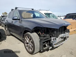 2021 BMW X5 xDrive40i with VIN 5UXCR6C00M9E73613, listed as a Copart auction lot 47495273 with 23,692 mi miles. Bid and sale history available at carsss.com. Image 4.