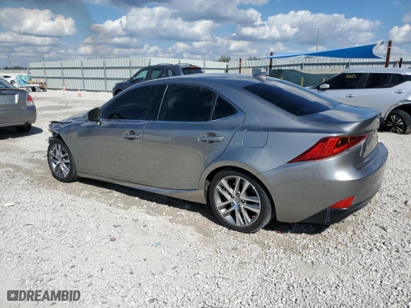 2019 Lexus IS with VIN JTHBA1D2XK5092097, listed as a Copart auction lot 42855155 with 50,292 mi miles and Non Repairable. Bid and sale history available at carsss.com. Image 2.