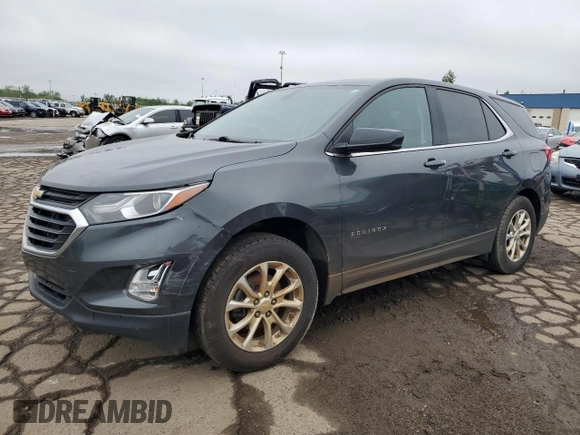 2018 Chevrolet Equinox LT z VIN 3GNAXSEV0JL116939, wystawiony jako Copart lot #57758065 z przebiegiem 159 332 mil mil oraz Czysty tytuł • Clean title. Historia ofert i sprzedaży dostępna na DreamBid. Obrazek 1.