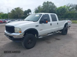 2003 Ford F-250 XL with VIN 1FTNW21PX3EC38733, listed as a IAAI auction lot 38904279 with 293,915 mi miles and . Bid and sale history available at DreamBid. Image 2.