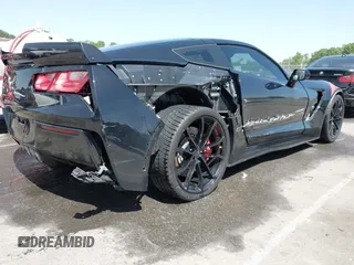 2017 Chevrolet Corvette Grand Sport 3LT z VIN 1G1YZ2D71H5110106, wystawiony jako IAAI lot #42064252 z przebiegiem 49 406 mil mil oraz . Historia ofert i sprzedaży dostępna na DreamBid. Obrazek 4.