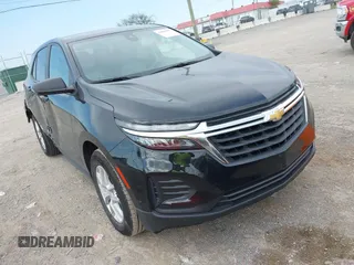 2024 Chevrolet Equinox LS with VIN 3GNAXHEG4RL324998, listed as a IAAI auction lot 42059052 with 18,734 mi miles and . Bid and sale history available at DreamBid. Image 1.