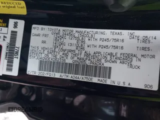 2014 Toyota Tacoma PreRunner with VIN 5TFJU4GN0EX062336, listed as a IAAI auction lot 41073030 with 135,554 mi miles. Bid and sale history available at carsss.com. Image 9.