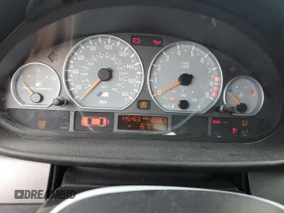 2003 BMW 3 Series M3 with VIN WBSBR93463PK04128, listed as a Copart auction lot 44307215 with 145,463 mi miles and Salvage Title. Bid and sale history available at carsss.com. Image 9.