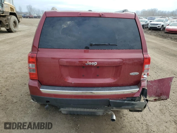 2017 Jeep Patriot High Altitude with VIN 1C4NJPFA5HD169107, listed as a Copart auction lot 50732395 with Not Provided miles and Non Repairable. Bid and sale history available at carsss.com. Image 6.