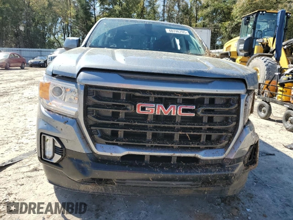 2022 GMC Canyon 2WD Elevation with VIN 1GTG5CEN8N1236953, listed as a Copart auction lot 48746705 with 39,111 mi miles and Non Repairable. Bid and sale history available at carsss.com. Image 5.