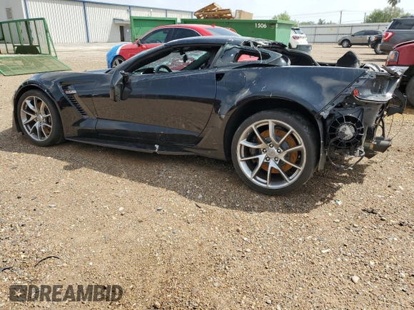 2019 Chevrolet Corvette Z06 2LZ z VIN 1G1YS2D65K5603161, wystawiony jako Copart lot #50962845 z przebiegiem 4 648 mil mil oraz Szkoda całkowita • Salvage title. Historia ofert i sprzedaży dostępna na DreamBid. Obrazek 2.