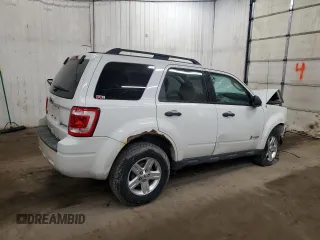 2012 Ford Escape Hybrid z VIN 1FMCU5K37CKB20209, wystawiony jako Copart lot #47182745 z przebiegiem Nie podano mil oraz Szkoda całkowita • Salvage title. Historia ofert i sprzedaży dostępna na DreamBid. Obrazek 3.