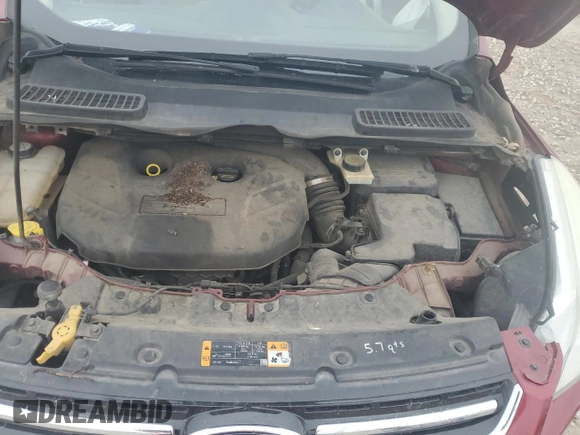 2013 Ford Escape SEL with VIN 1FMCU9H94DUC54605, listed as a Copart auction lot 86188884 with 93,494 mi miles and Salvage Title. Bid and sale history available at carsss.com. Image 12.