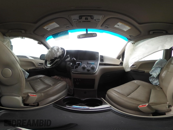2015 Toyota Sienna Limited with VIN 5TDDK3DC9FS103425, listed as a IAAI auction lot 42129637 with 88,830 mi miles and . Bid and sale history available at DreamBid. Image 19.