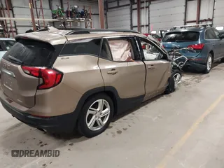 2018 GMC Terrain SLE with VIN 3GKALTEX2JL143950, listed as a IAAI auction lot 41482370 with 1 mi miles. Bid and sale history available at carsss.com. Image 4.
