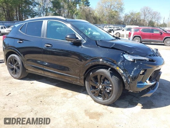 2024 Buick Encore GX Sport Touring with VIN KL4AMDSL1RB217382, listed as a IAAI auction lot 41846201 with 8,598 mi miles and . Bid and sale history available at DreamBid. Image 1.