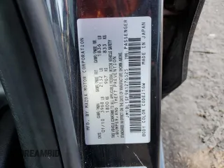 2010 Mazda 3 i Sport with VIN JM1BL1SF9A1276325, listed as a Copart auction lot 54973235 with 125,870 mi miles and Salvage title. Bid and sale history available at DreamBid. Image 12.