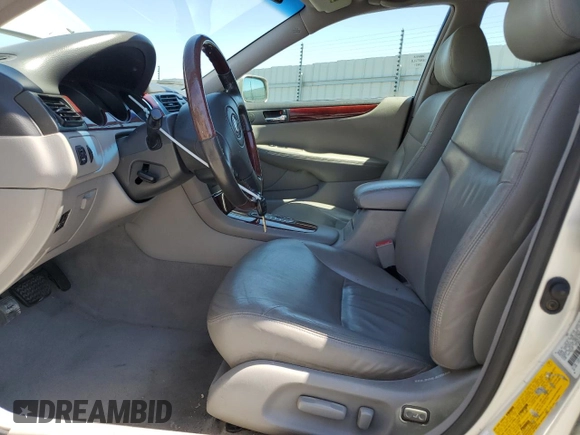 2002 Lexus ES 300 with VIN JTHBF30G420014345, listed as a Copart auction lot 57890135 with 153,695 mi miles and Salvage title. Bid and sale history available at DreamBid. Image 7.