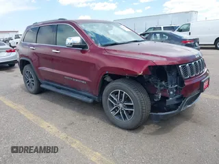 2018 Jeep Grand Cherokee Limited с VIN 1C4RJFBGXJC315213, выставлен на аукционе IAAI как лот 42648716 с пробегом 109 100 миль миль и . История ставок и продаж доступна на DreamBid. Изображение 1.