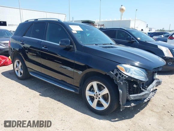 2018 Mercedes-Benz GLE 350 with VIN 4JGDA5JB0JB008547, listed as a IAAI auction lot 41985861 with 149,661 mi miles and . Bid and sale history available at DreamBid. Image 1.