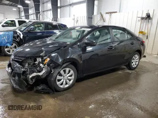 2016 Toyota Corolla L z VIN 2T1BURHE4GC592536, wystawiony jako Copart lot #58008015 z przebiegiem 58 313 mil mil oraz Szkoda całkowita • Salvage title. Historia ofert i sprzedaży dostępna na DreamBid. Obrazek 1.