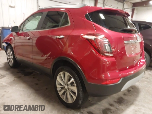 2019 Buick Encore Preferred with VIN KL4CJASB5KB790637, listed as a IAAI auction lot 41996068 with 89,512 mi miles. Bid and sale history available at carsss.com. Image 3.