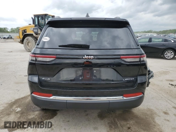 2022 Jeep Grand Cherokee Limited z VIN 1C4RJHBG4N8553420, wystawiony jako Copart lot #54849335 z przebiegiem 37 609 mil mil oraz Szkoda całkowita • Salvage title. Historia ofert i sprzedaży dostępna na DreamBid. Obrazek 6.