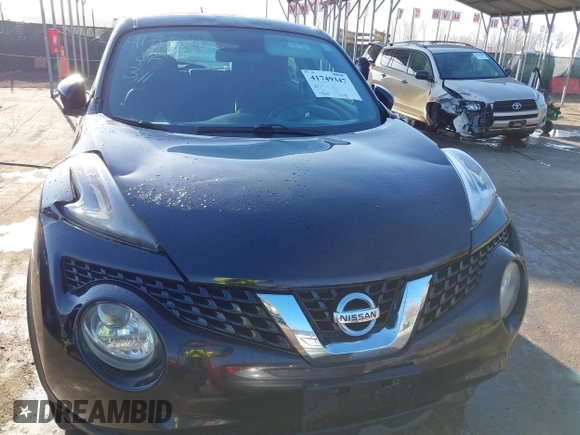2016 Nissan Juke S with VIN JN8AF5MR7GT606160, listed as a IAAI auction lot 41749347 with 158,659 mi miles. Bid and sale history available at carsss.com. Image 6.