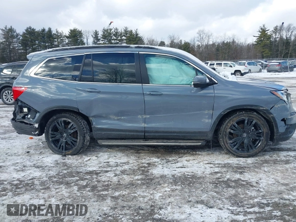 2022 Honda Pilot Special Edition with VIN 5FNYF6H27NB053037, listed as a IAAI auction lot 41536809 with 49,821 mi miles. Bid and sale history available at carsss.com. Image 13.