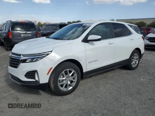 2024 Chevrolet Equinox LT with VIN 3GNAXKEG0RS217885, listed as a Copart auction lot 56921955 with 26,049 mi miles and Salvage title. Bid and sale history available at DreamBid. Image 1.