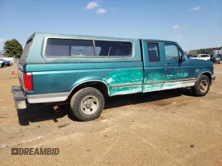 1996 Ford F-150 with VIN 1FTEX15H5TKA45899, listed as a Copart auction lot 44412295 with 225,651 mi miles and Salvage Title. Bid and sale history available at carsss.com. Image 3.