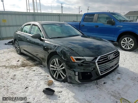 2019 Audi A6 Premium Plus with VIN WAUL2AF29KN061582, listed as a Copart auction lot 88880365 with 0 mi miles and Salvage Title. Bid and sale history available at carsss.com. Image 13.