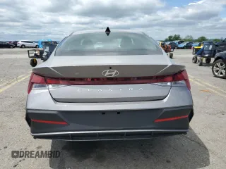 2024 Hyundai Elantra SEL with VIN KMHLM4DG9RU732564, listed as a Copart auction lot 56795735 with 6,999 mi miles and Salvage title. Bid and sale history available at DreamBid. Image 6.
