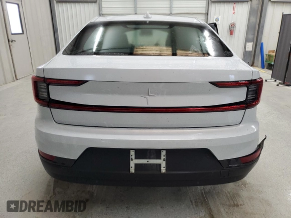 2023 Polestar 2 with VIN YSMED3KA7PL114169, listed as a Copart auction lot 72011064 with Not Provided miles and Salvage Title. Bid and sale history available at carsss.com. Image 6.