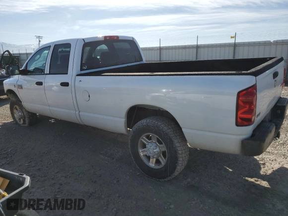 2009 Dodge Ram 2500 ST with VIN 3D7KS28L39G540065, listed as a Copart auction lot 48492005 with 216,165 mi miles and Salvage Title. Bid and sale history available at carsss.com. Image 2.