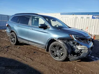 2021 Honda Pilot Special Edition with VIN 5FNYF6H2XMB034755, listed as a Copart auction lot 46273945 with 99,280 mi miles and Salvage Title. Bid and sale history available at DreamBid. Image 4.