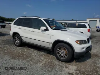2005 BMW X5 3.0i with VIN 5UXFA13545LY18548, listed as a Copart auction lot 72833354 with 128,025 mi miles and Salvage Title. Bid and sale history available at carsss.com. Image 4.