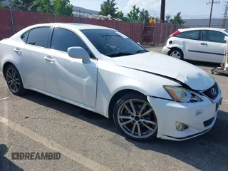 2008 Lexus IS 250 z VIN JTHBK262285069437, wystawiony jako IAAI lot #42427865 z przebiegiem 221 334 mil mil oraz . Historia ofert i sprzedaży dostępna na DreamBid. Obrazek 1.