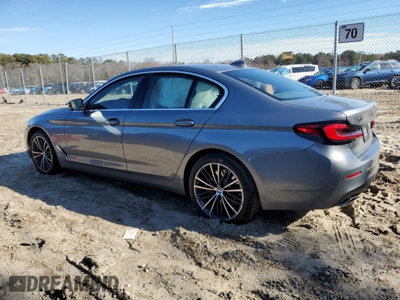 2023 BMW 5 Series 540i xDrive with VIN WBA73BJ04PWY03091, listed as a Copart auction lot 83214504 with Not Provided miles and Salvage Title. Bid and sale history available at carsss.com. Image 2.